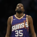 Kevin Durant tradé de Phoenix à Houston KEYSTONE/FR171862 AP/JIM DEDMON